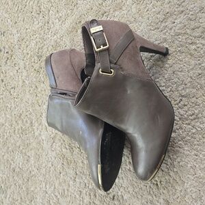 Marc Fisher grey booties